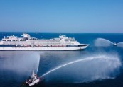 Il traffico crocieristico nel porto di Taranto continua a crescere con il doppio scalo di Celebrity Constellation e Msc Splendida